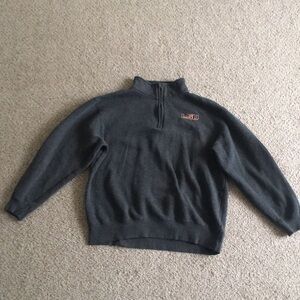 Top of the World LSU Long Sleeve Zip Up Turtleneck Sweatshirt Size M